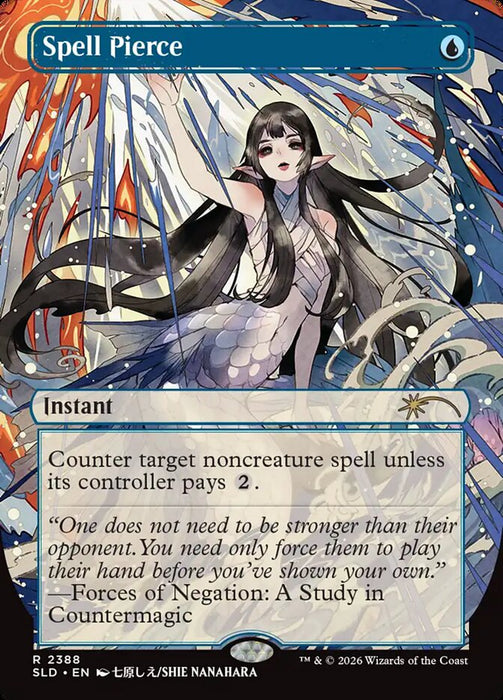 Spell Pierce - Borderless (Foil)