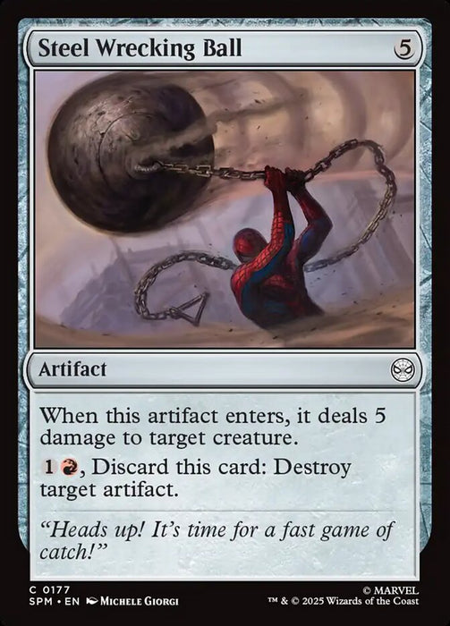 Steel Wrecking Ball (Foil)