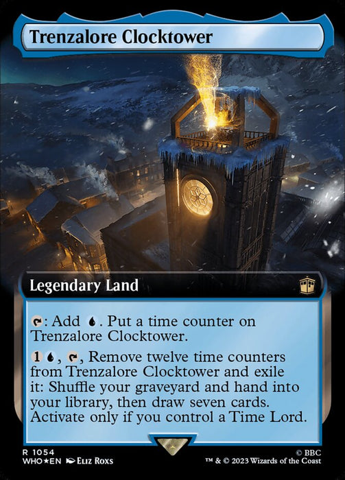 Trenzalore Clocktower - Extended Art - Legendary - Surge Foil (Foil)