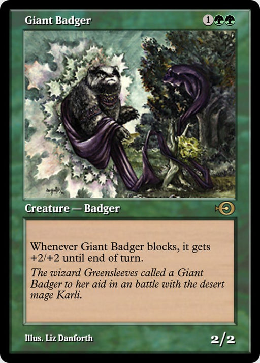 Giant Badger (Foil)