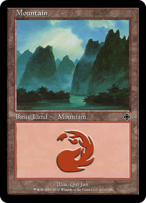 Mountain - Retro Frame