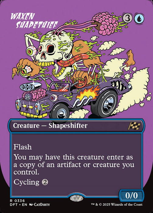 Waxen Shapethief - Borderless - Inverted (Foil)