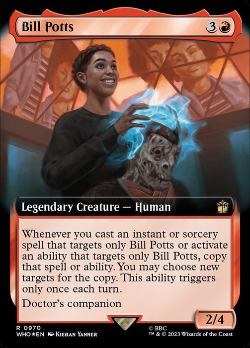 Bill Potts - Extended Art - Legendary - Surge Foil (Foil)