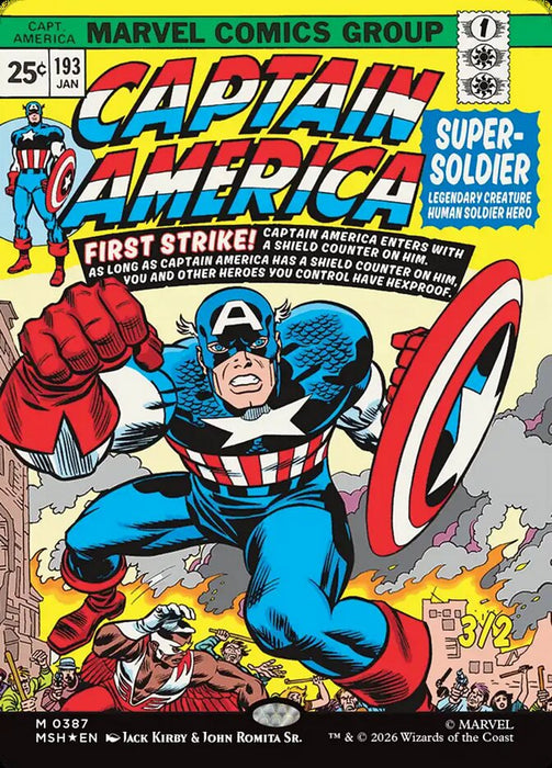 Captain America, Super-Soldier - Legendary - Showcase