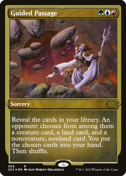Guided Passage - Etched - Inverted - Etched (Foil)