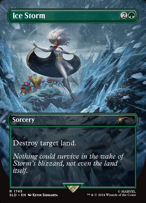 Ice Storm - Borderless - Full Art - Inverted (Foil)