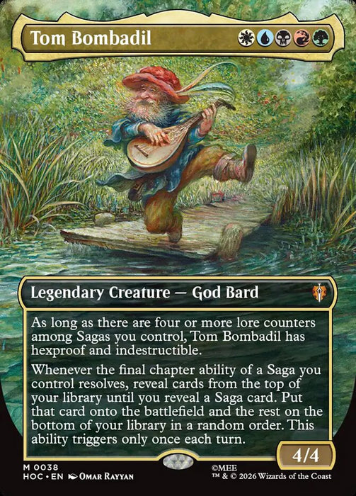 Tom Bombadil - Borderless - Inverted - Legendary