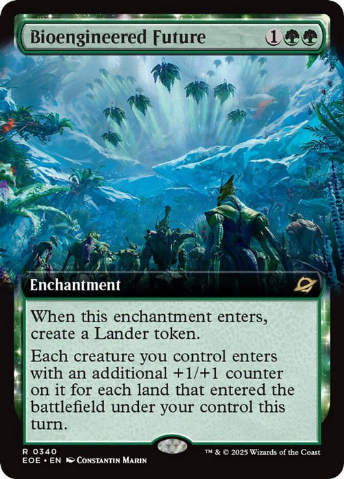 Bioengineered Future - Enchantment - Extended Art (Foil)