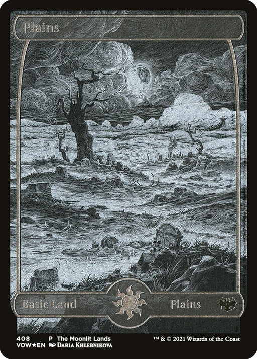 Plains - Full Art - Inverted - Etched (Foil)