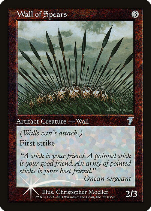 Wall of Spears (Foil)