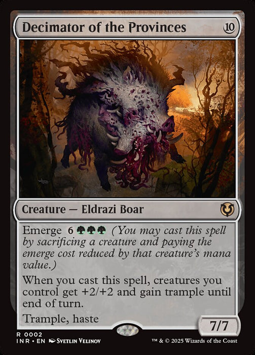 Decimator of the Provinces (Foil)
