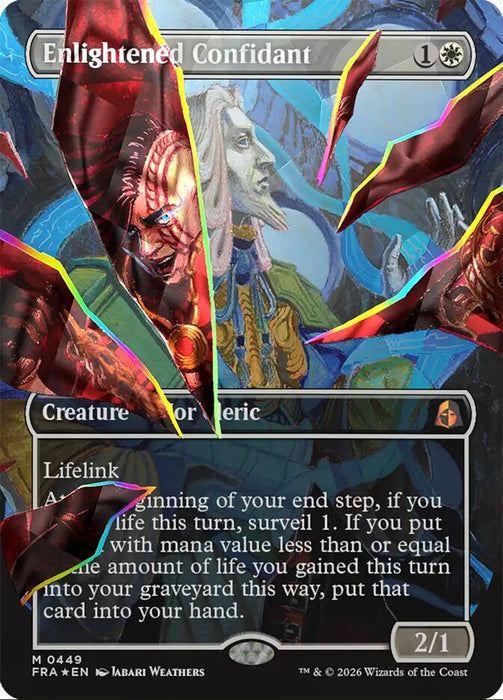Enlightened Confidant - Borderless - Full Art (Foil)