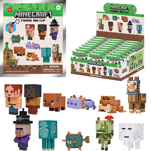 3D FOAM BAG CLIP Minecraft Series 6