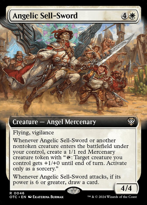 Angelic Sell-Sword - Extended Art