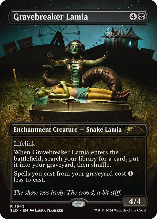 Gravebreaker Lamia - Borderless - Full Art