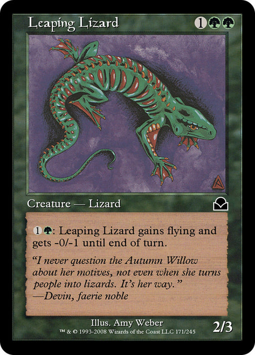 Leaping Lizard (Foil)