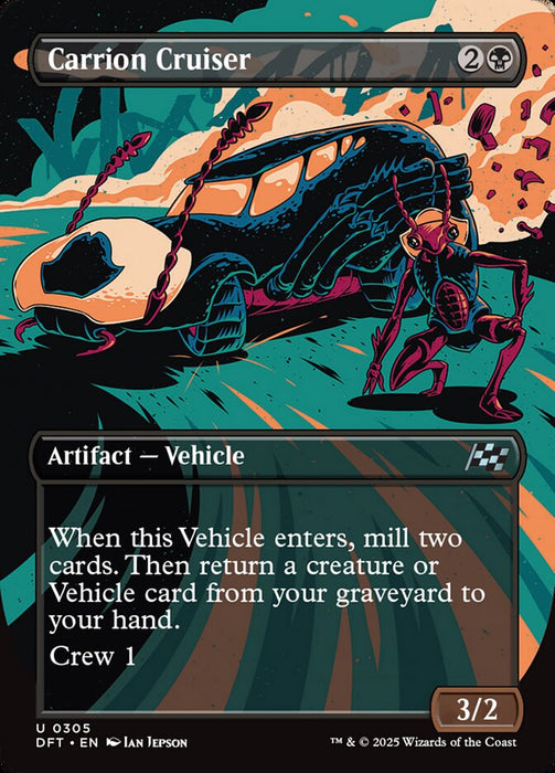 Carrion Cruiser - Borderless - Inverted (Foil)