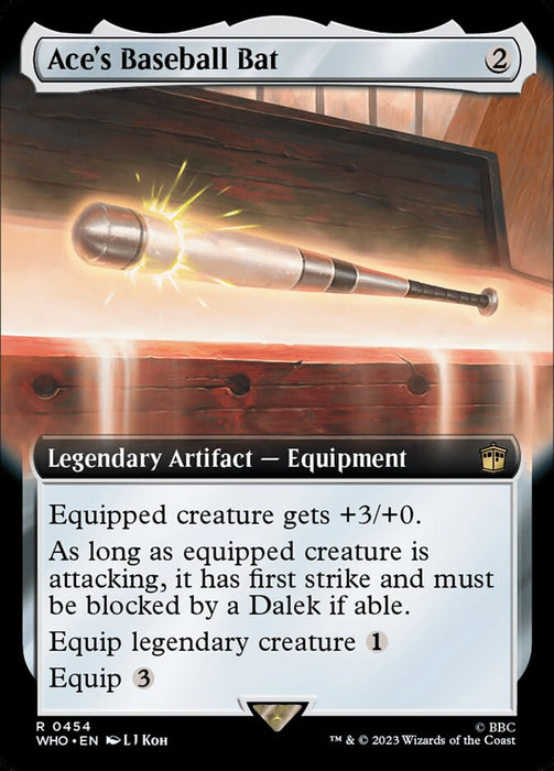 Ace's Baseball Bat - Extended Art - Legendary (Foil)