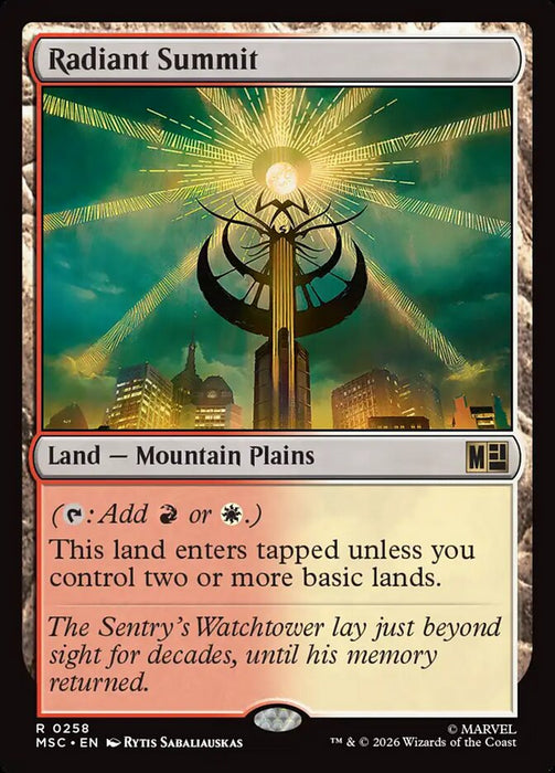 Radiant Summit - Surge Foil