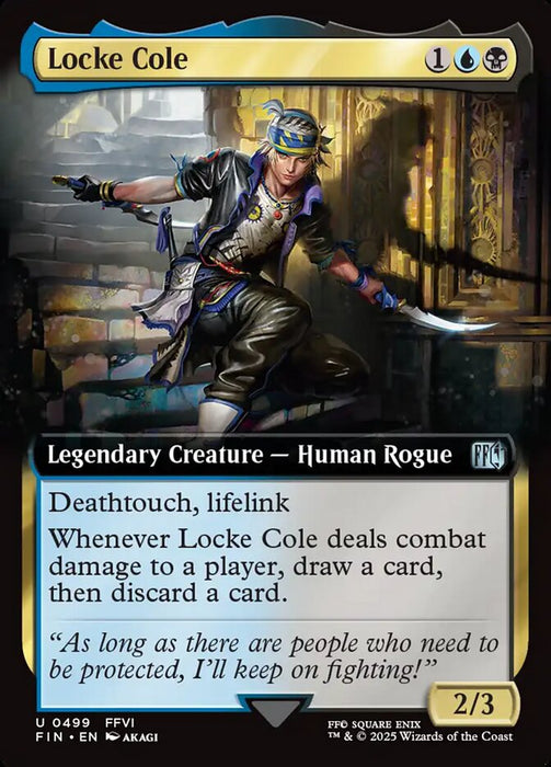 Locke Cole - Extended Art - Legendary
