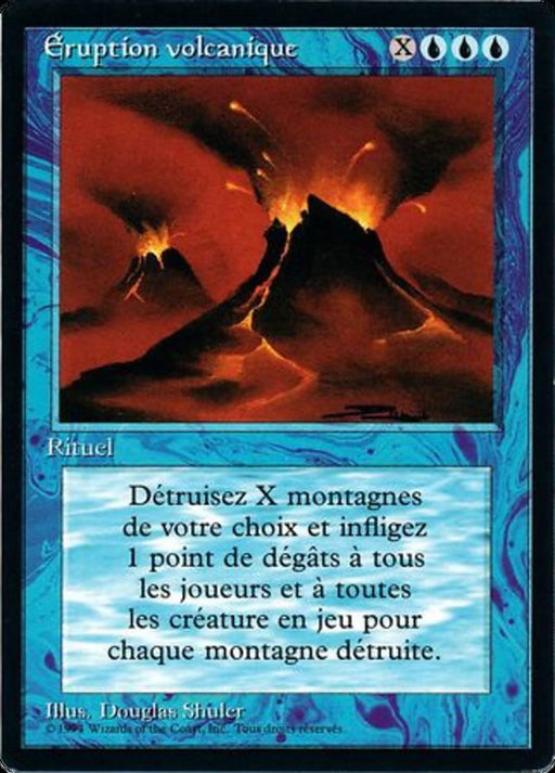 Eruption volcanique - Volcanic Eruption