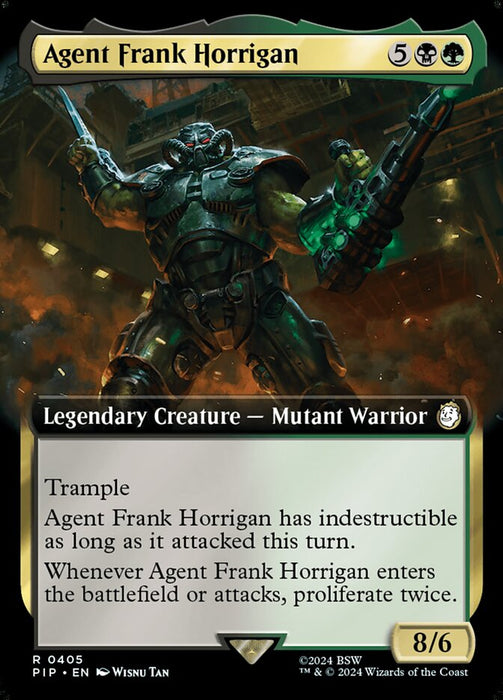 Agent Frank Horrigan - Extended Art - Legendary