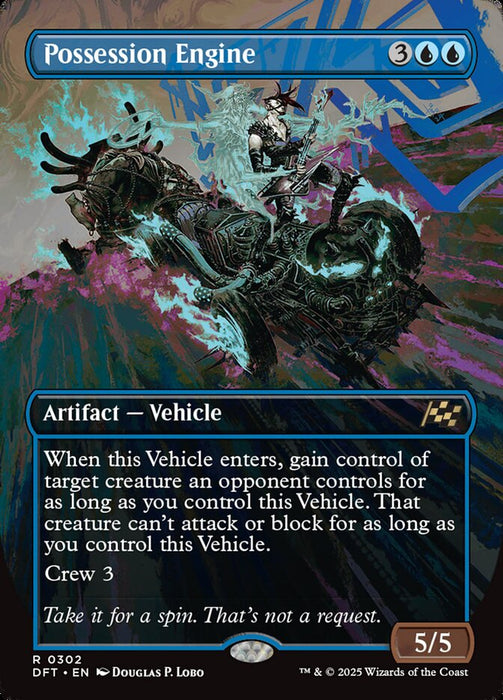 Possession Engine - Borderless - Inverted (Foil)