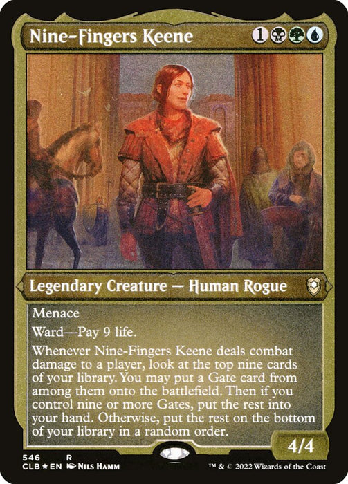 Nine-Fingers Keene - Etched - Inverted - Legendary - Etched (Foil)