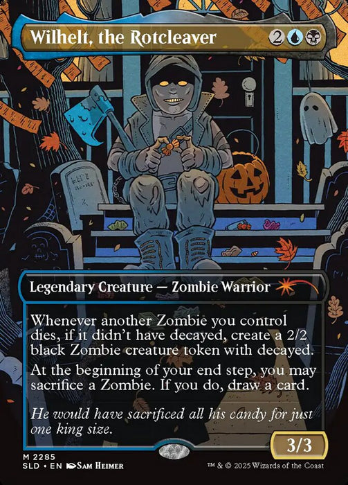 Wilhelt, the Rotcleaver - Borderless - Full Art - Inverted - Legendary (Foil)