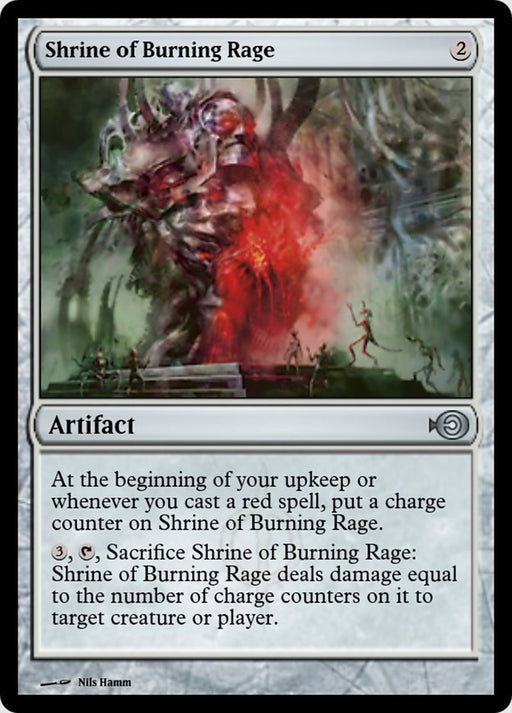 Shrine of Burning Rage (Foil)