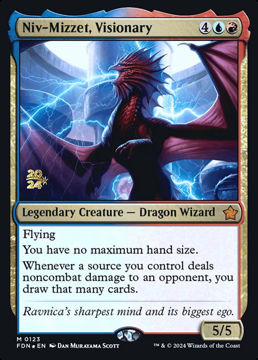Niv-Mizzet, Visionary - Legendary (Foil)