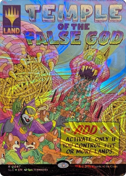 Temple of the False God - Borderless - Full Art (Foil)