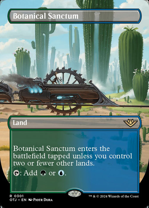 Botanical Sanctum - Borderless (Foil)