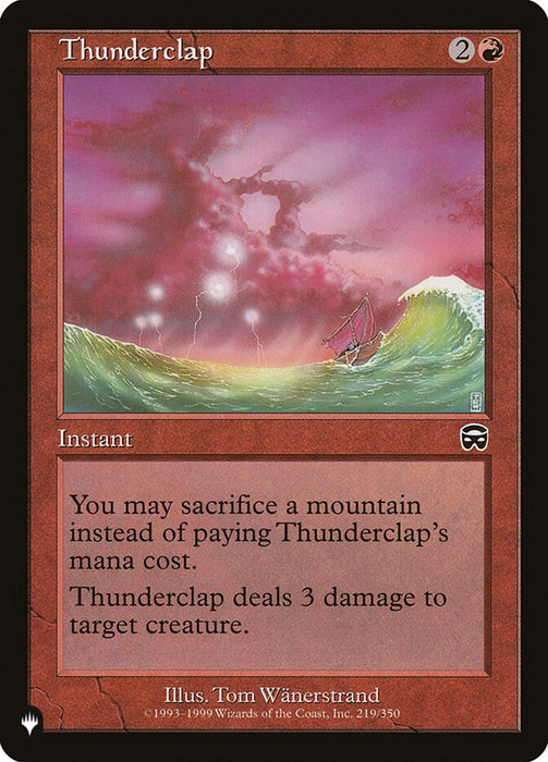 Thunderclap - Retro Frame