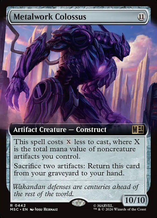 Metalwork Colossus - Extended Art