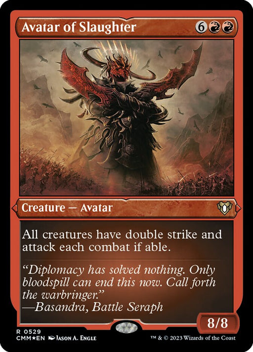 Avatar of Slaughter - Etched - Inverted - Etched (Foil)