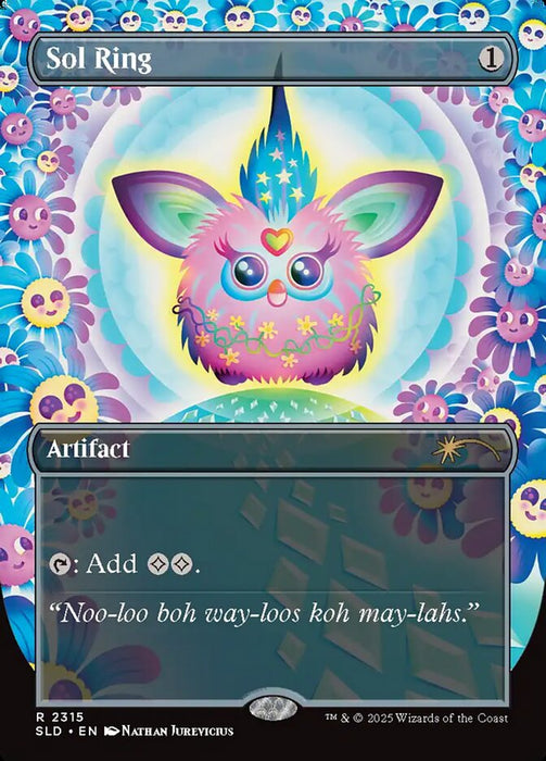 Sol Ring - Borderless - Full Art - Inverted (Foil)
