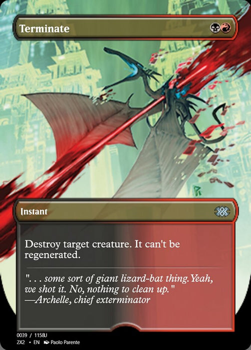 Terminate (Foil)