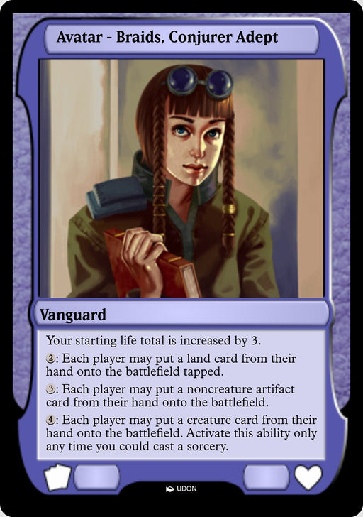 Braids, Conjurer Adept Avatar (Foil)