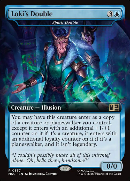 Loki's Double - Spark Double - Extended Art