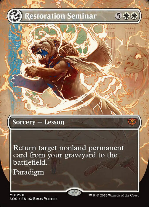 Restoration Seminar - Borderless - Full Art - Inverted - Showcase