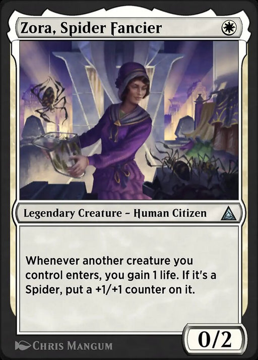 Zora, Spider Fancier - Aunt May - Legendary