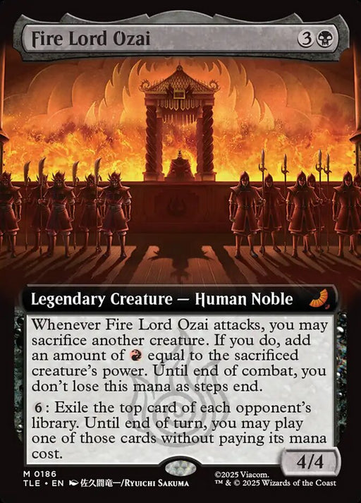 Fire Lord Ozai - Extended Art - Legendary (Foil)