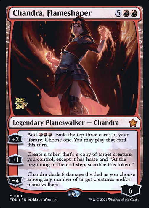 Chandra, Flameshaper (Foil)
