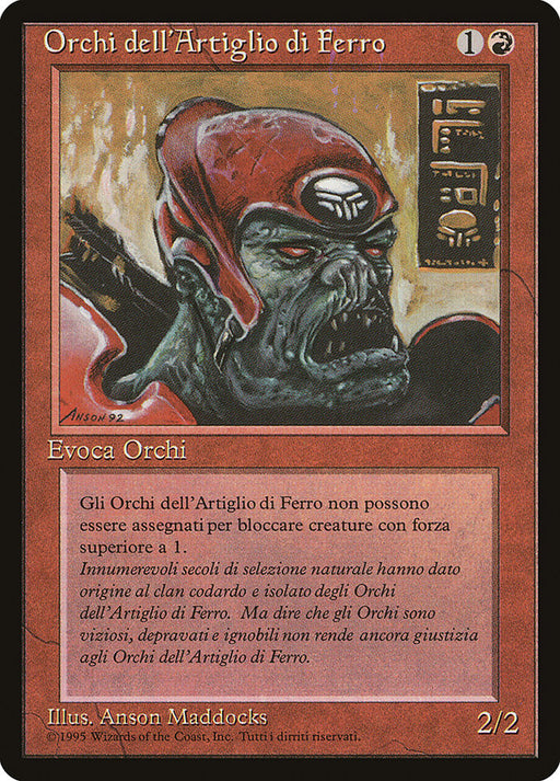 Orchi dell'Artiglio di Ferro - Ironclaw Orcs