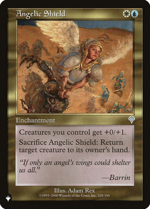 Angelic Shield - Retro Frame