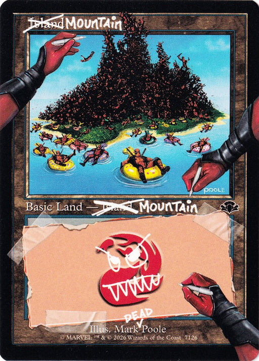 Mountain - Retro Frame