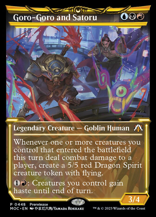 Goro-Goro and Satoru - Full Art - Inverted - Legendary - Showcase (Foil)