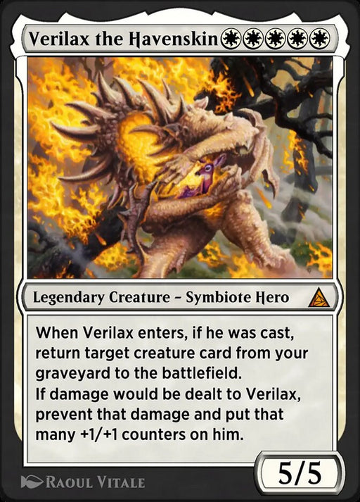Verilax the Havenskin - Anti-Venom, Horrifying Healer - Legendary