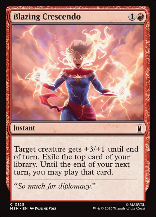 Blazing Crescendo (Foil)